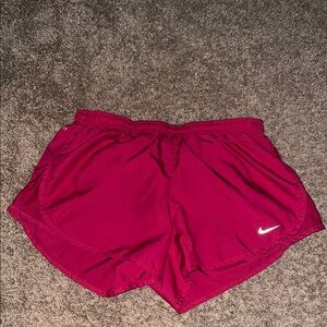 Nike Women's Crimson Athletic Shorts